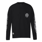 CHROME-HEARTS Men's Long-Sleeve T-shirt Sweatshirt K8008