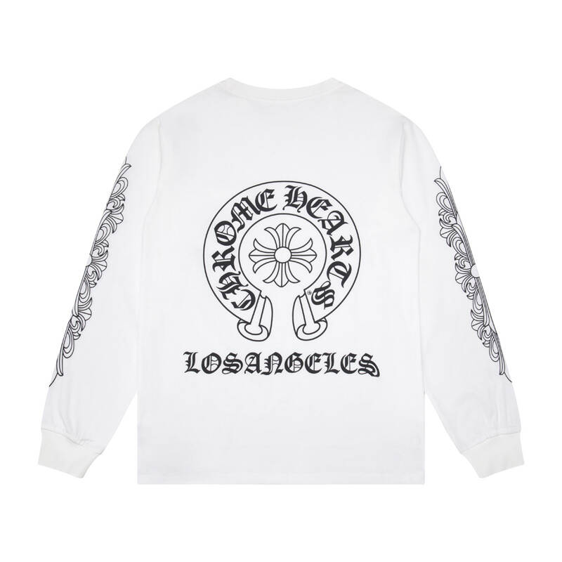 CHROME-HEARTS Men's Long-Sleeve T-shirt Sweatshirt K8008